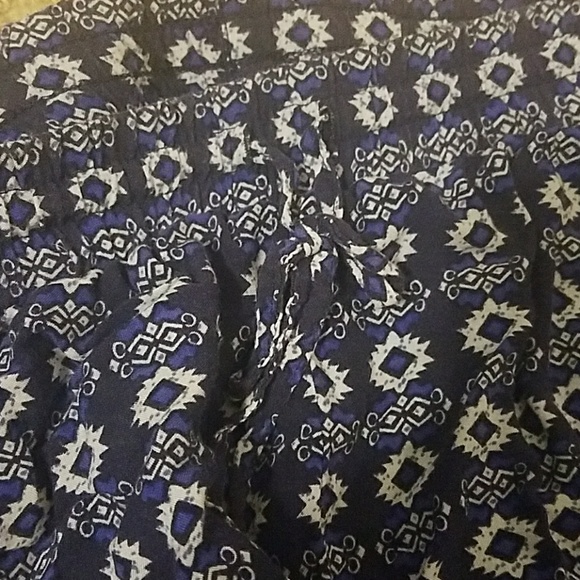 Blue print joggers - Picture 4 of 4